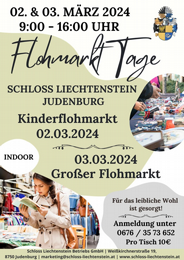 Großer Flohmarkt im Schloss Liechtenstein